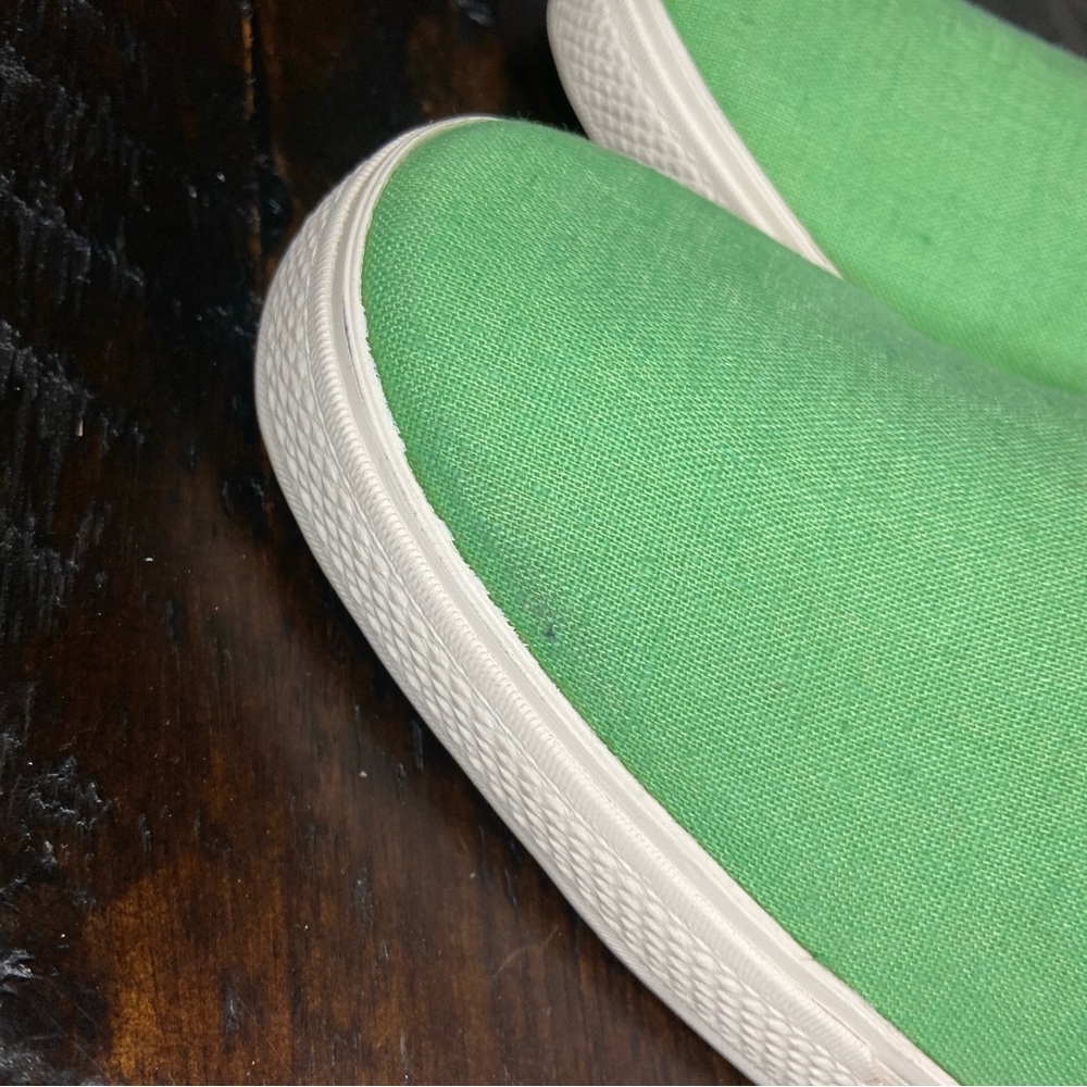 Ben Sherman Green Canvas Sneakers Retro NEW Mens Size 10 - Picture 9 of 9